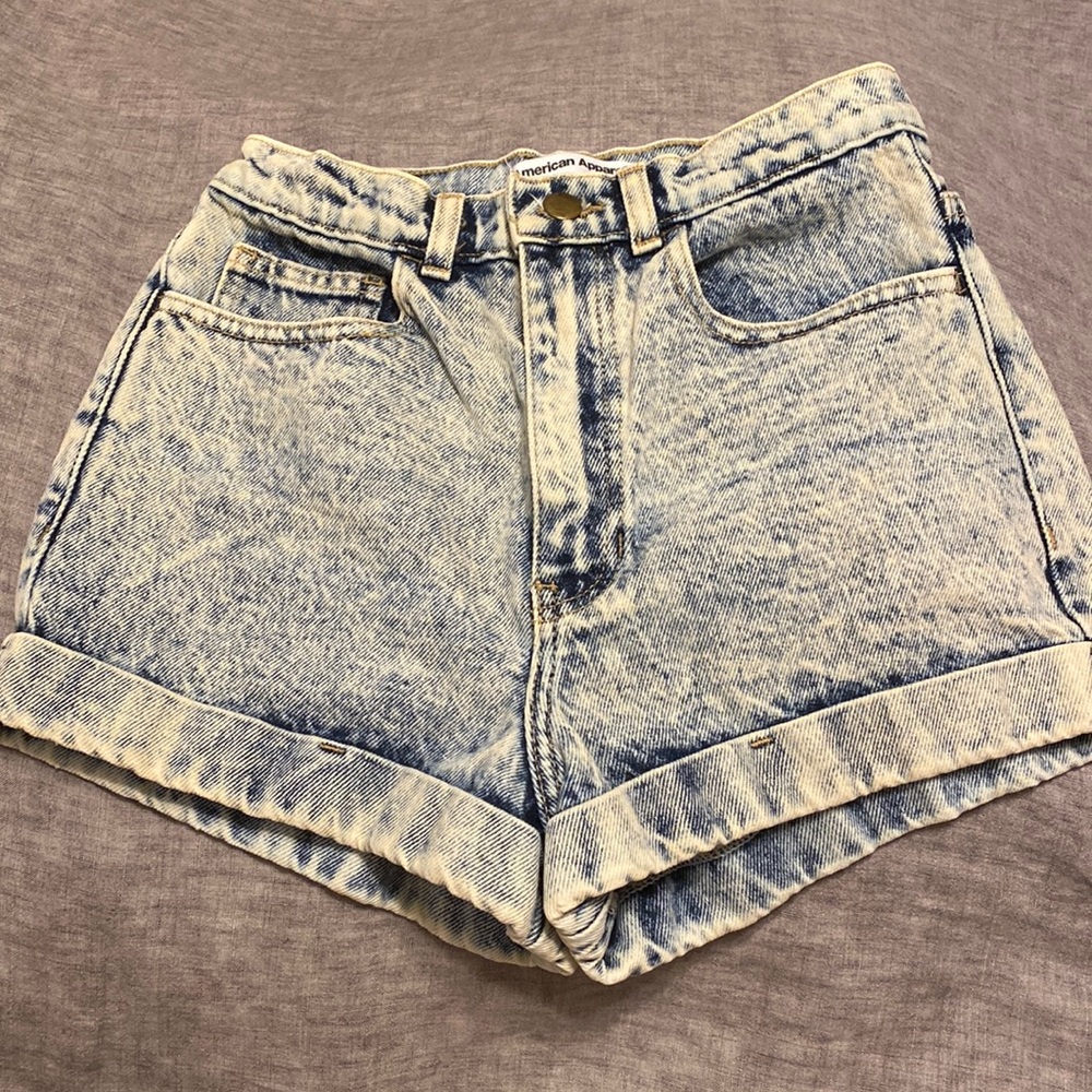High-Waisted American Apparel Denim Jeans, Size 26
